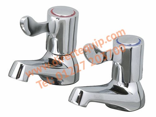 Catertap Pair 1/2" Basin Taps with 3" Levers WRCT-500BL3